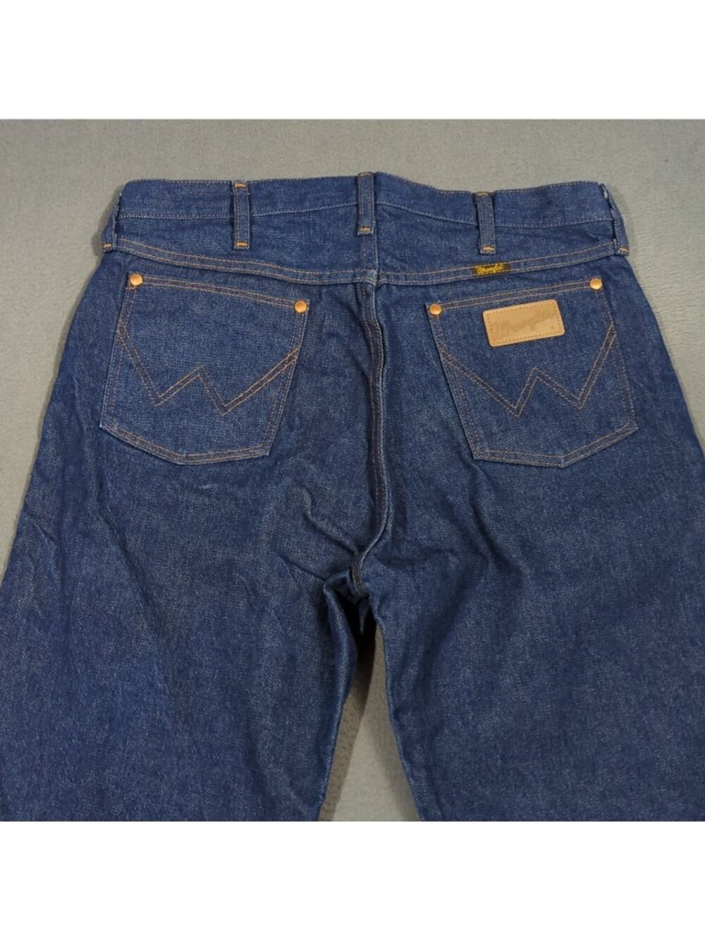 Wrangler VTG Jeans Men's 34x34 Dark Blue 13MWZ Cowboy Cut Western Rodeo USA Made